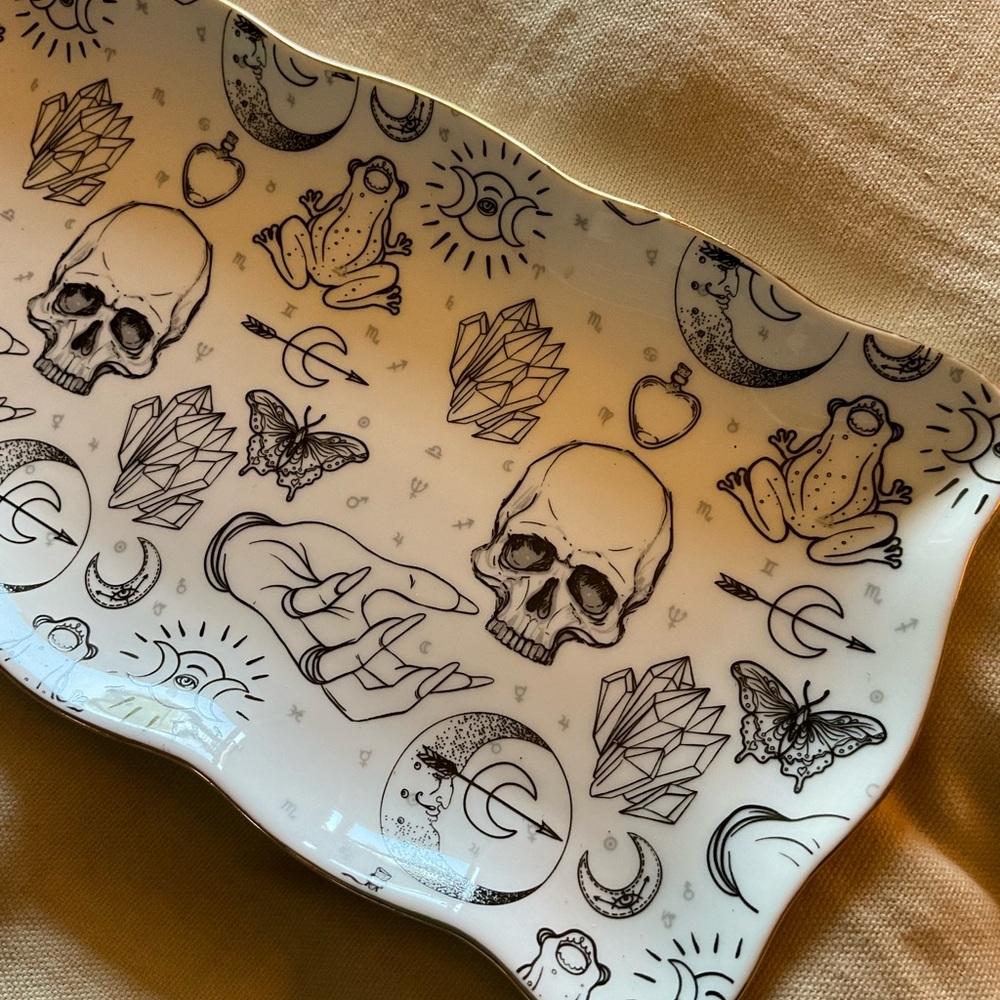 Witchy Ceramic Tray